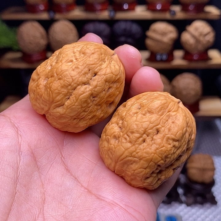 文玩核桃吊坠平头蝉27