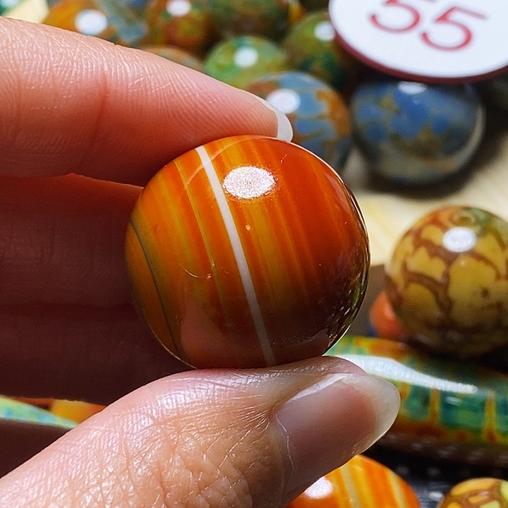 星***8玛瑙/玉髓未镶嵌颈饰