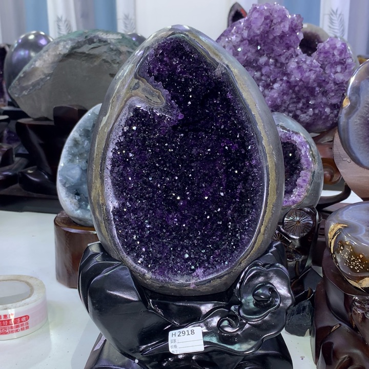 水晶紫水晶未镶嵌2918
