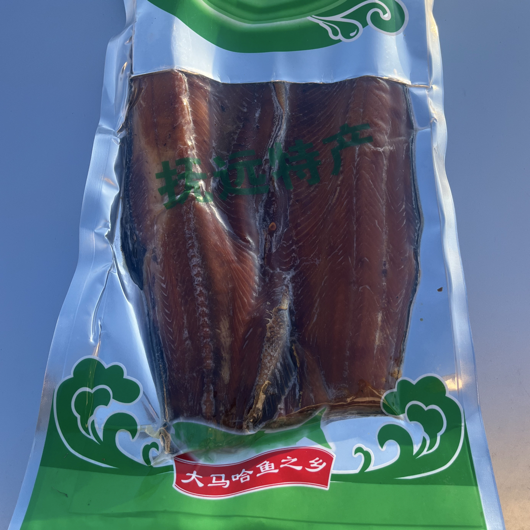 黑龙江野生洄游马哈鱼熏鱼（开袋即食）