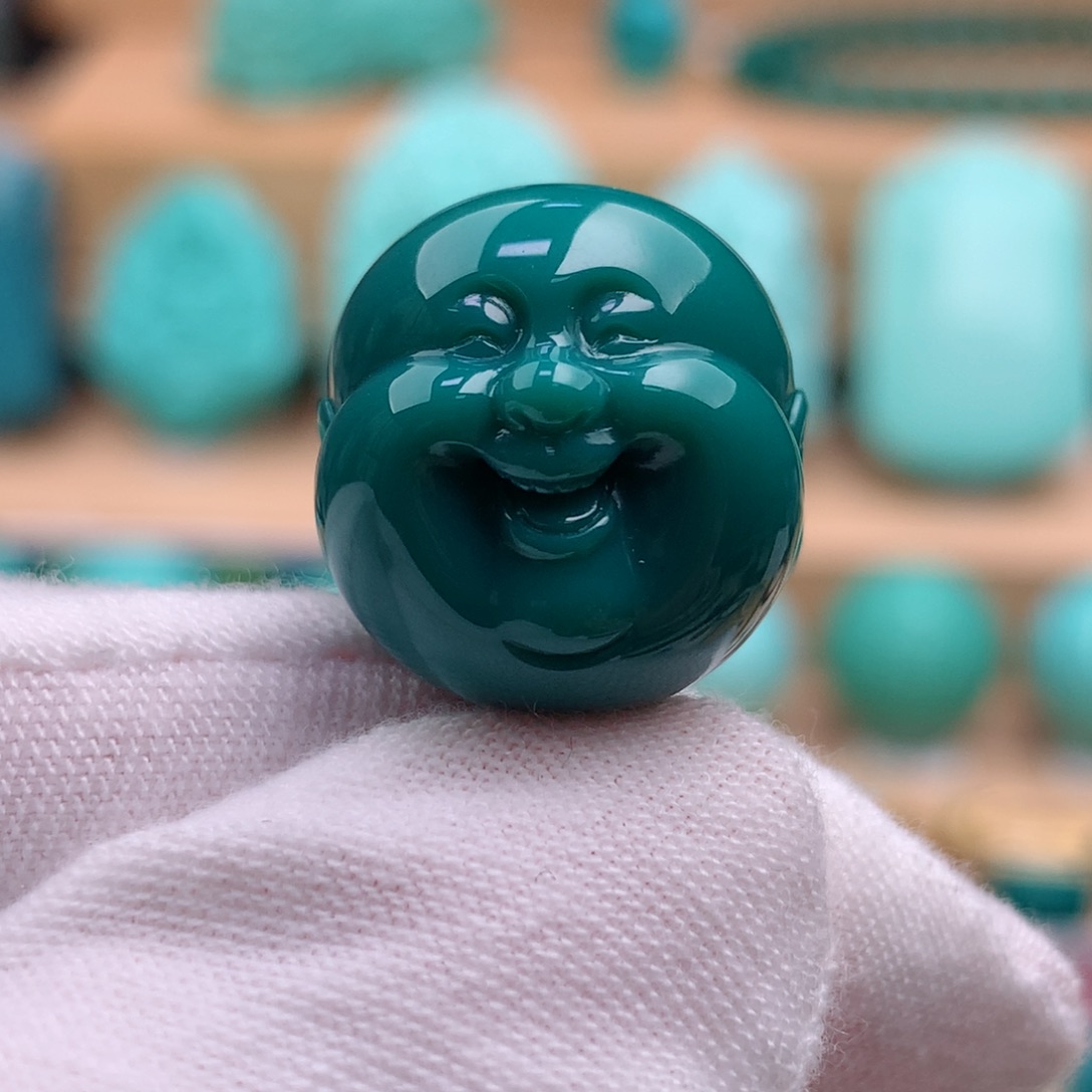 绿松石珠宝奇石未镶嵌