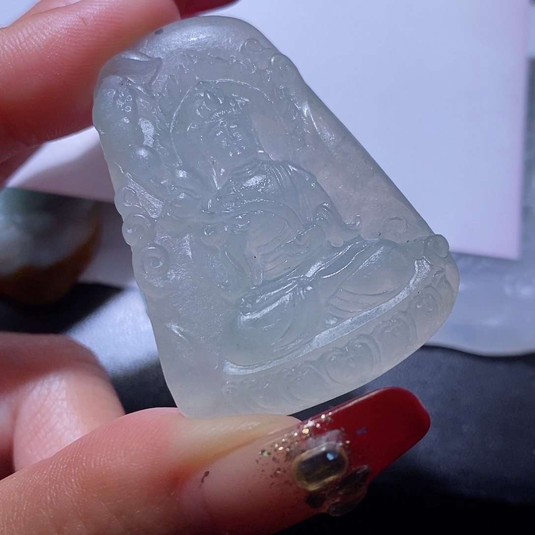 定制翡翠未镶嵌法**满翡翠