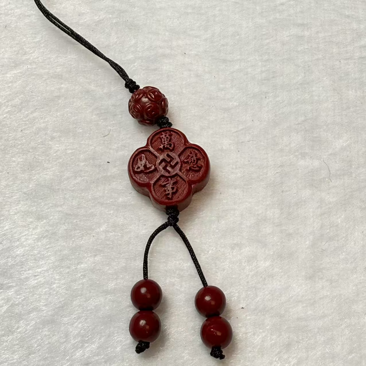 天然辰砂天然辰砂精美设计款吊坠*kcxj023