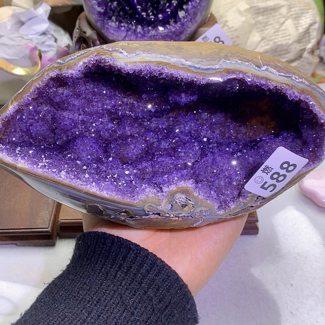 紫晶大型摆件（非配饰）未镶嵌