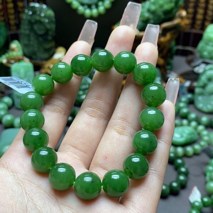 和田玉手串未镶嵌