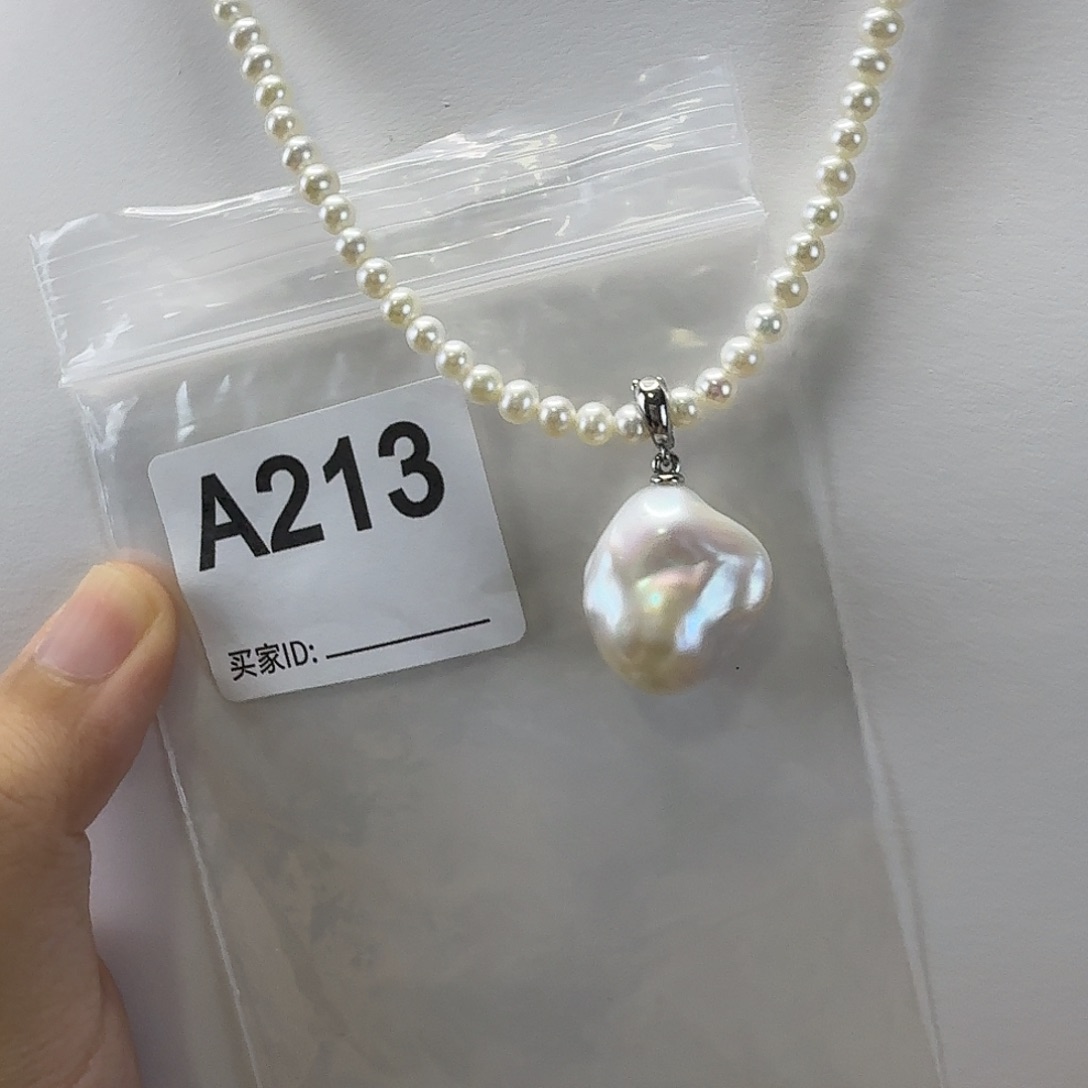 吊坠(不含链)合金淡水珍珠