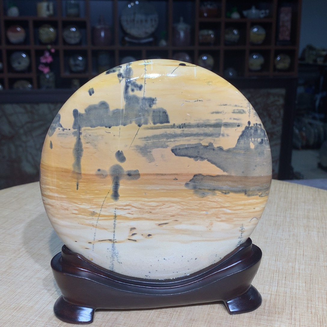 ，广西国画石，观赏