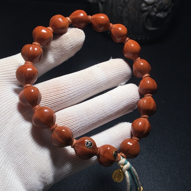 橄榄核迈巴赫品质双标红桃心1.3精抛收藏级