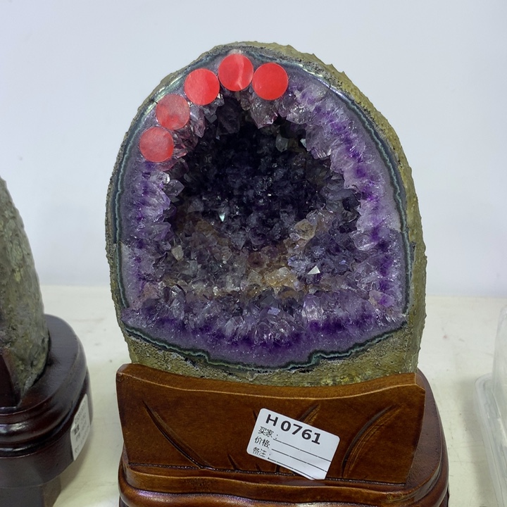 水晶紫水晶未镶嵌0761