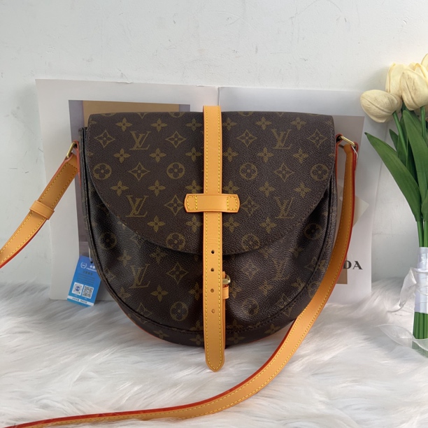 95新 LouisVuitton/路易威登 路易威登老花盾牌换植鞣革zh203
