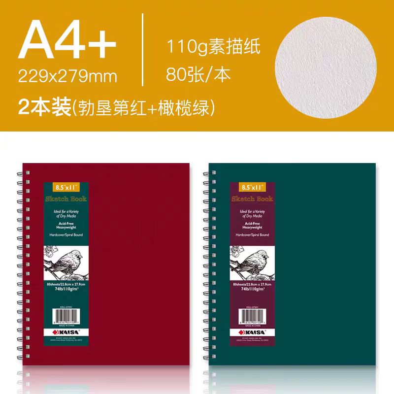 凯萨KAISA 创作家系列创意绘画本美术生素描本手账本画画本子