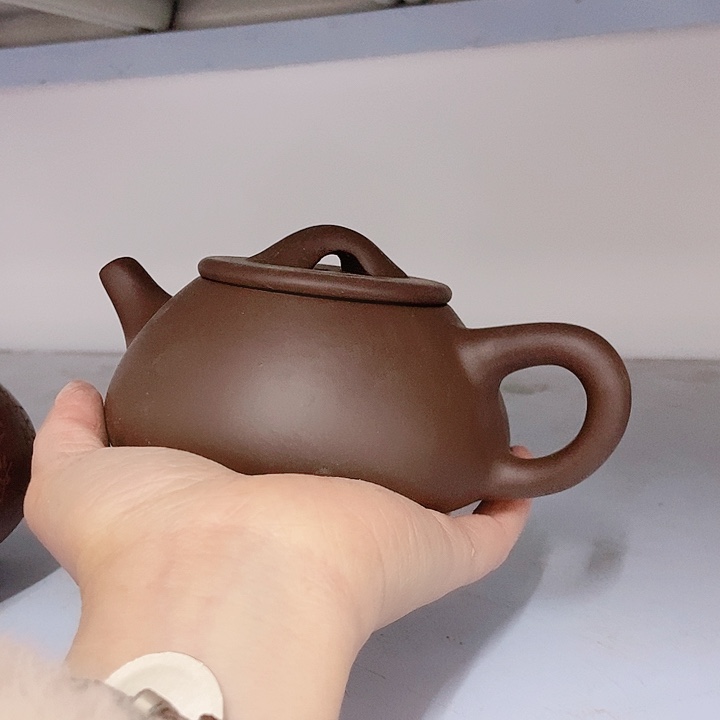 紫砂茶杯宜兴紫砂半手工制作