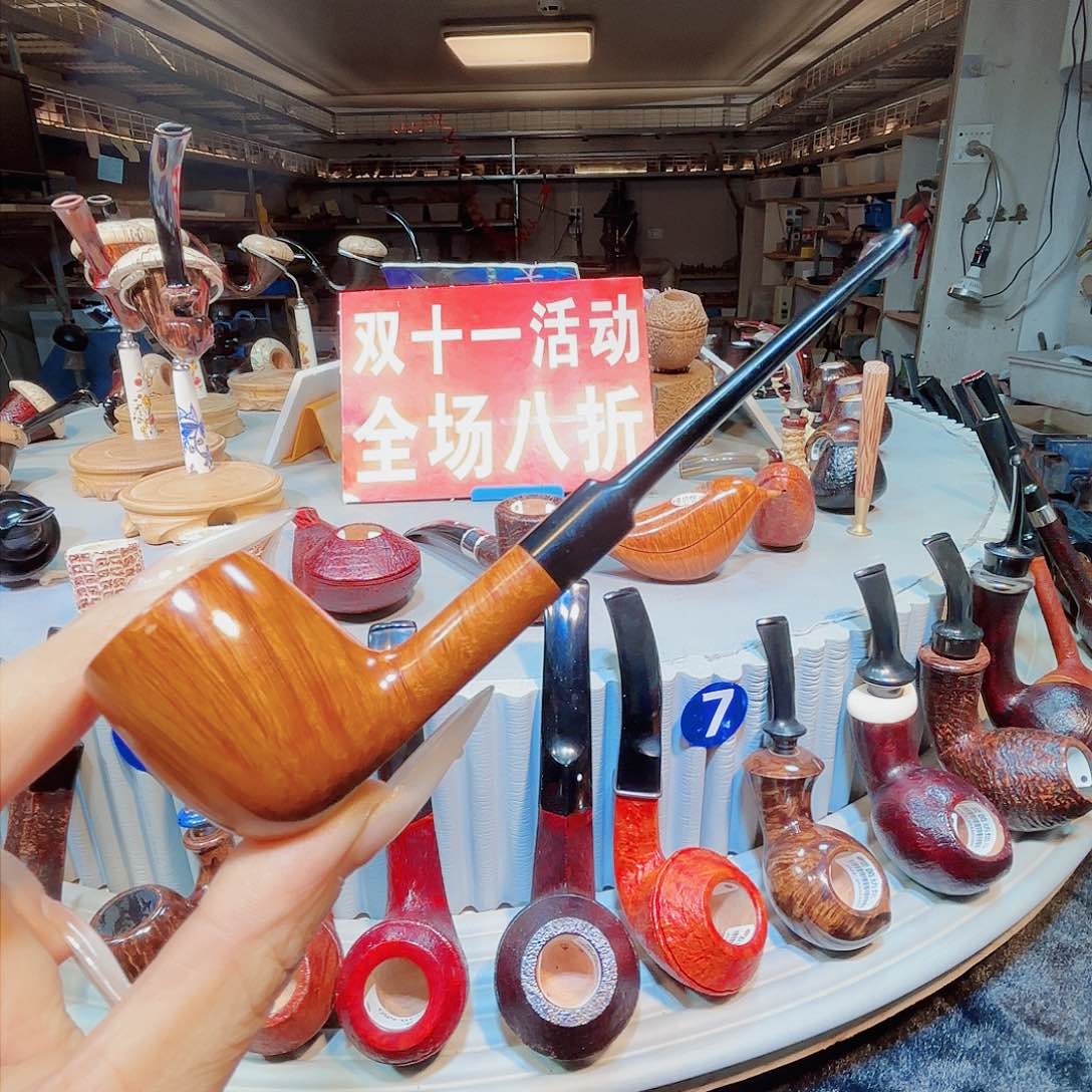 江****）焦耀烟斗一小撞球
