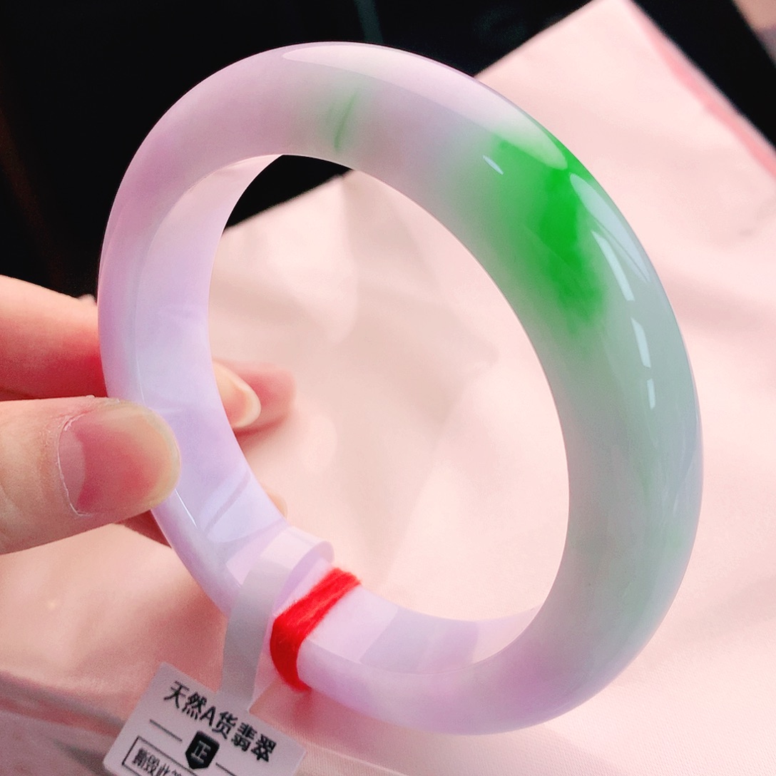 未镶嵌手镯翡翠60轮胎绿