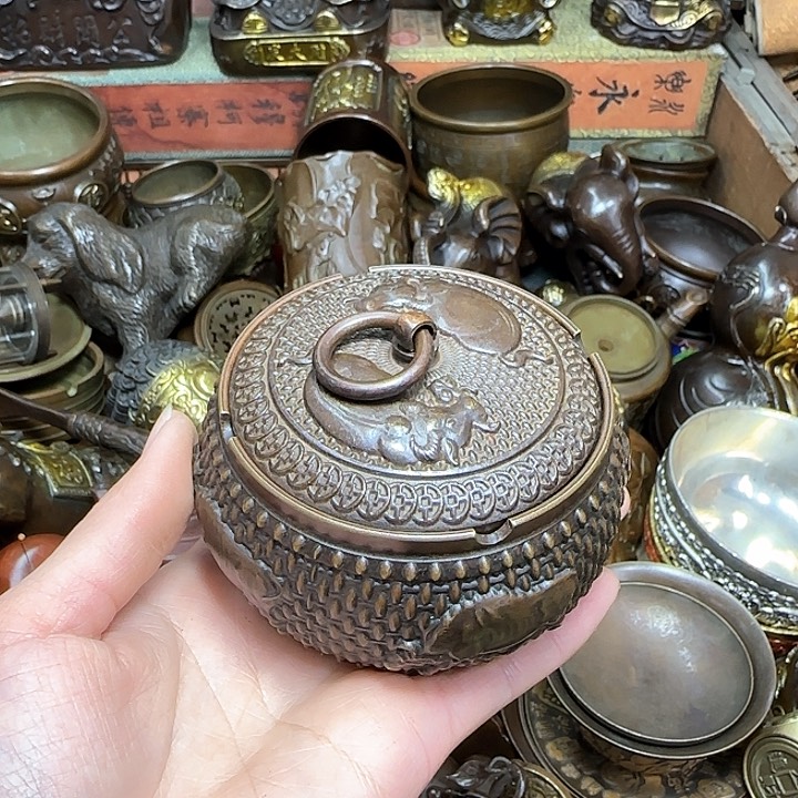 铜材质文玩客厅家具摆件