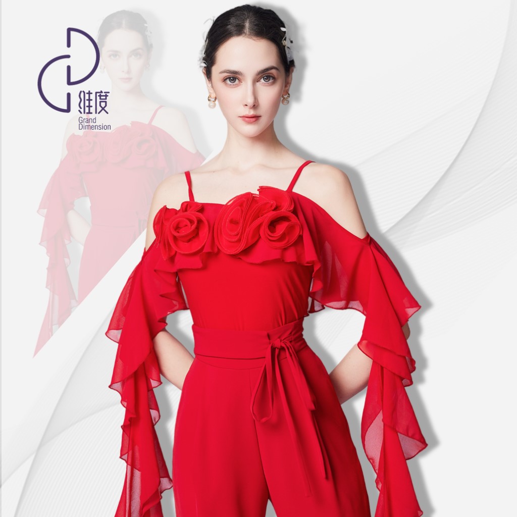 【维度舞服】Y443新品女士上衣摩登舞蹈服