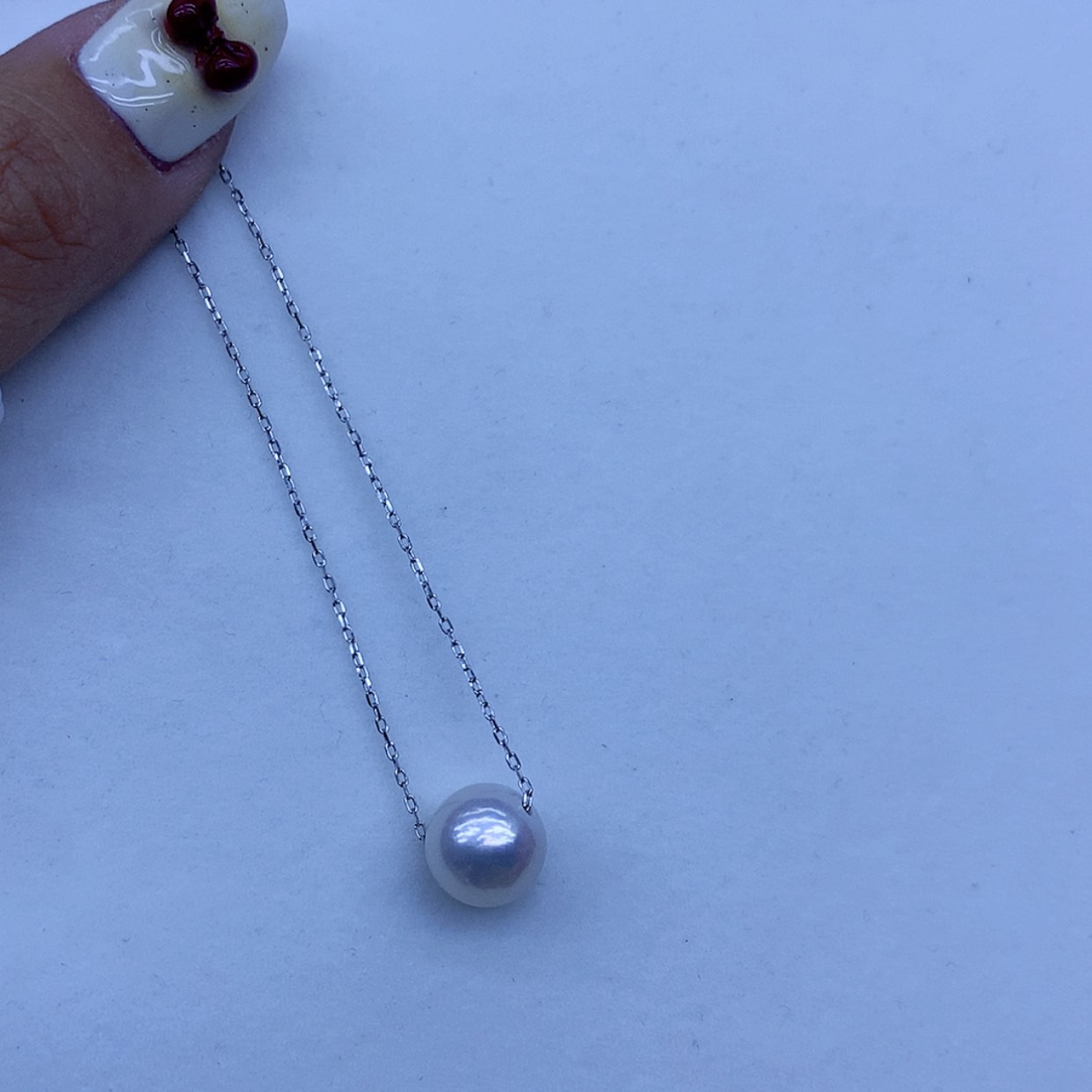 【闪购商品】淡水珍珠手绳银S925镶嵌