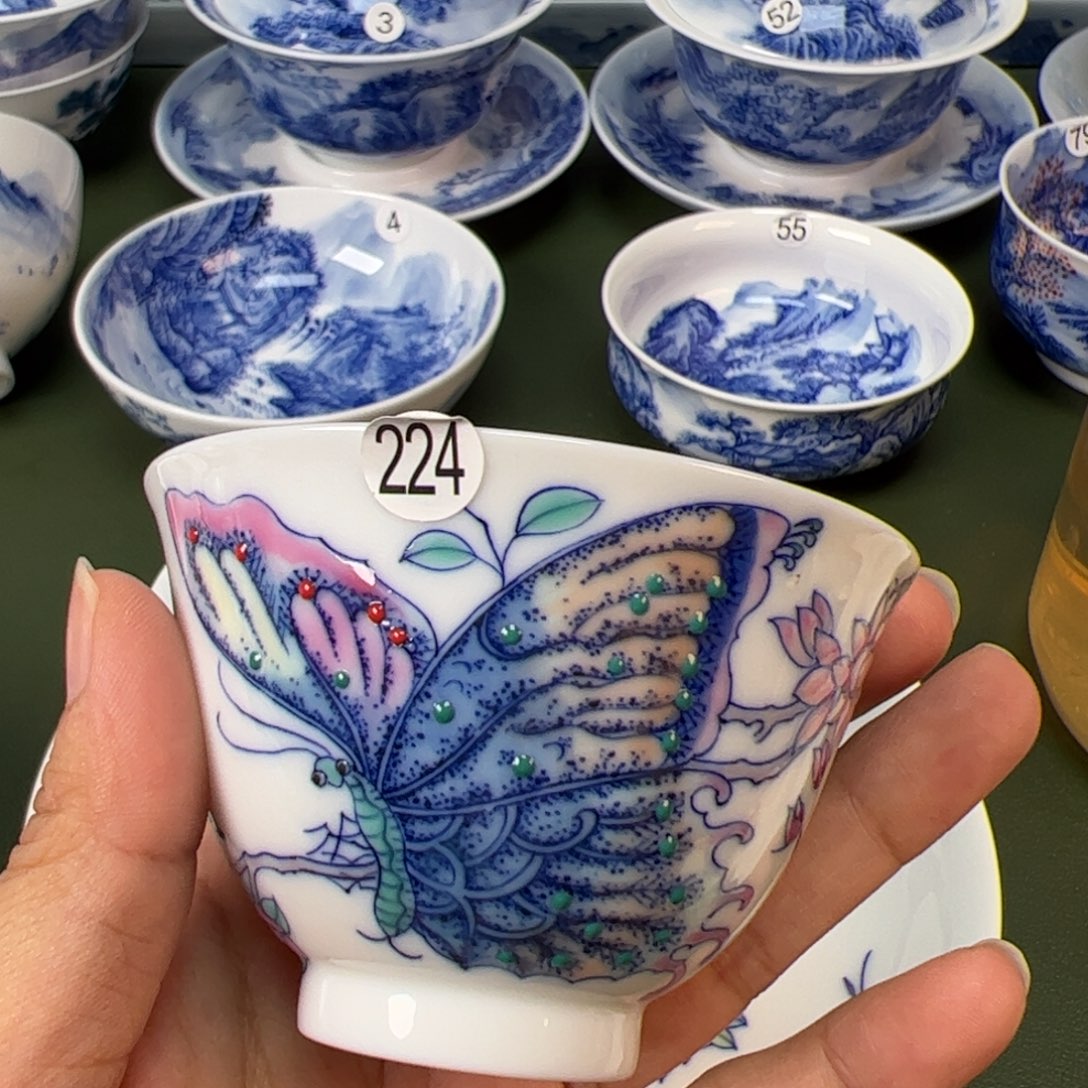 木木景德镇纯手工纯手绘茶具224