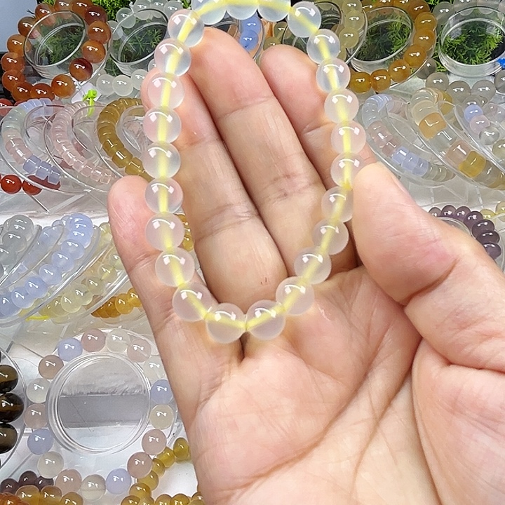 玛瑙/玉髓合金手链