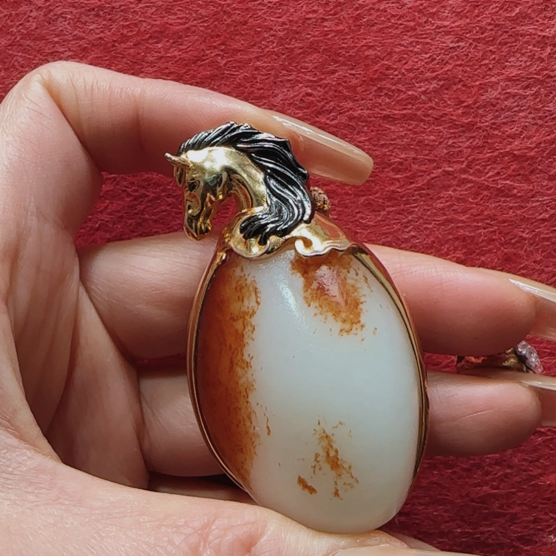 和田玉挂件未镶嵌