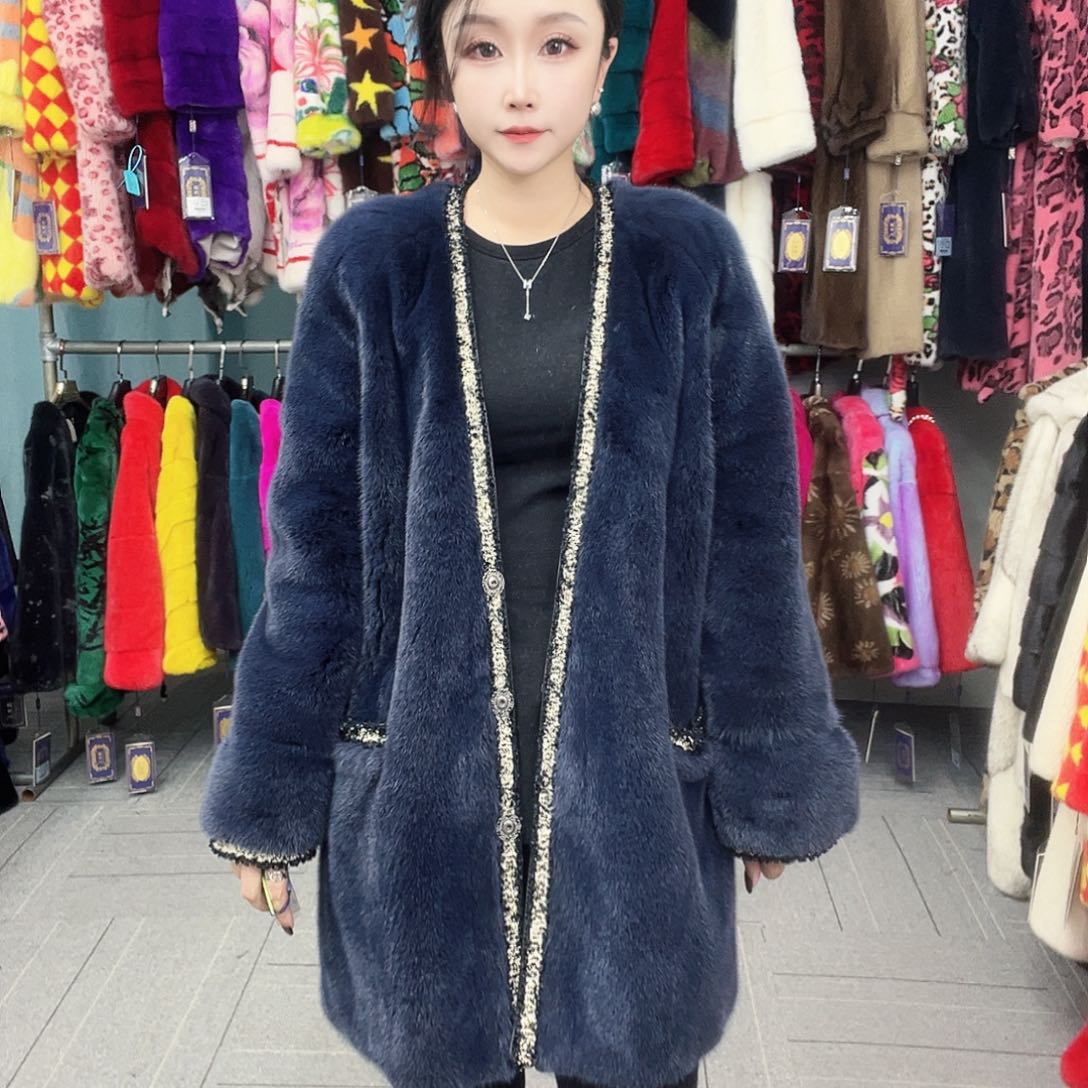 貂皮大衣时尚潮流