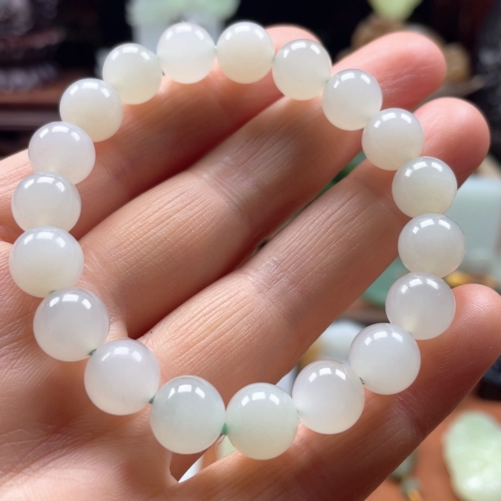 和田玉手串未镶嵌