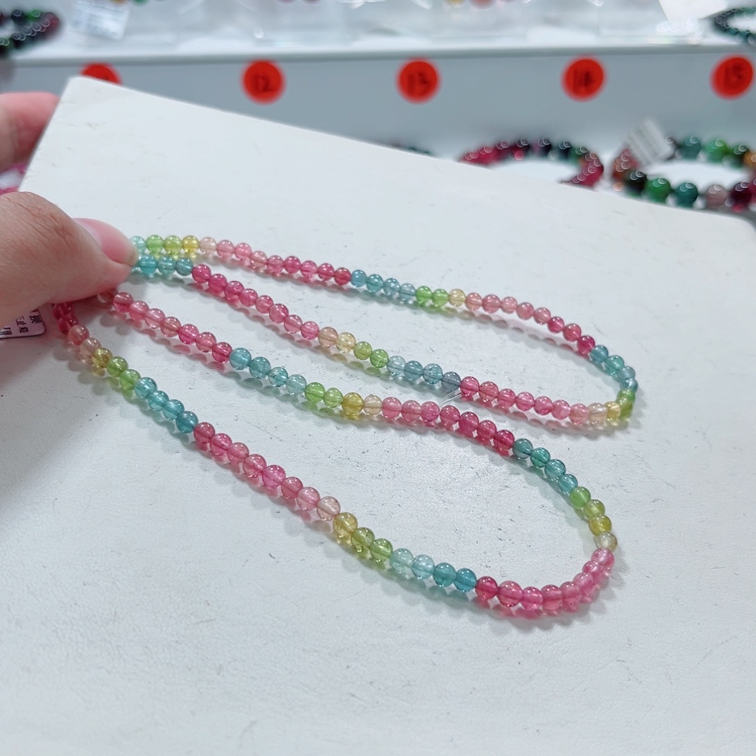 未镶嵌手链碧玺碧玺