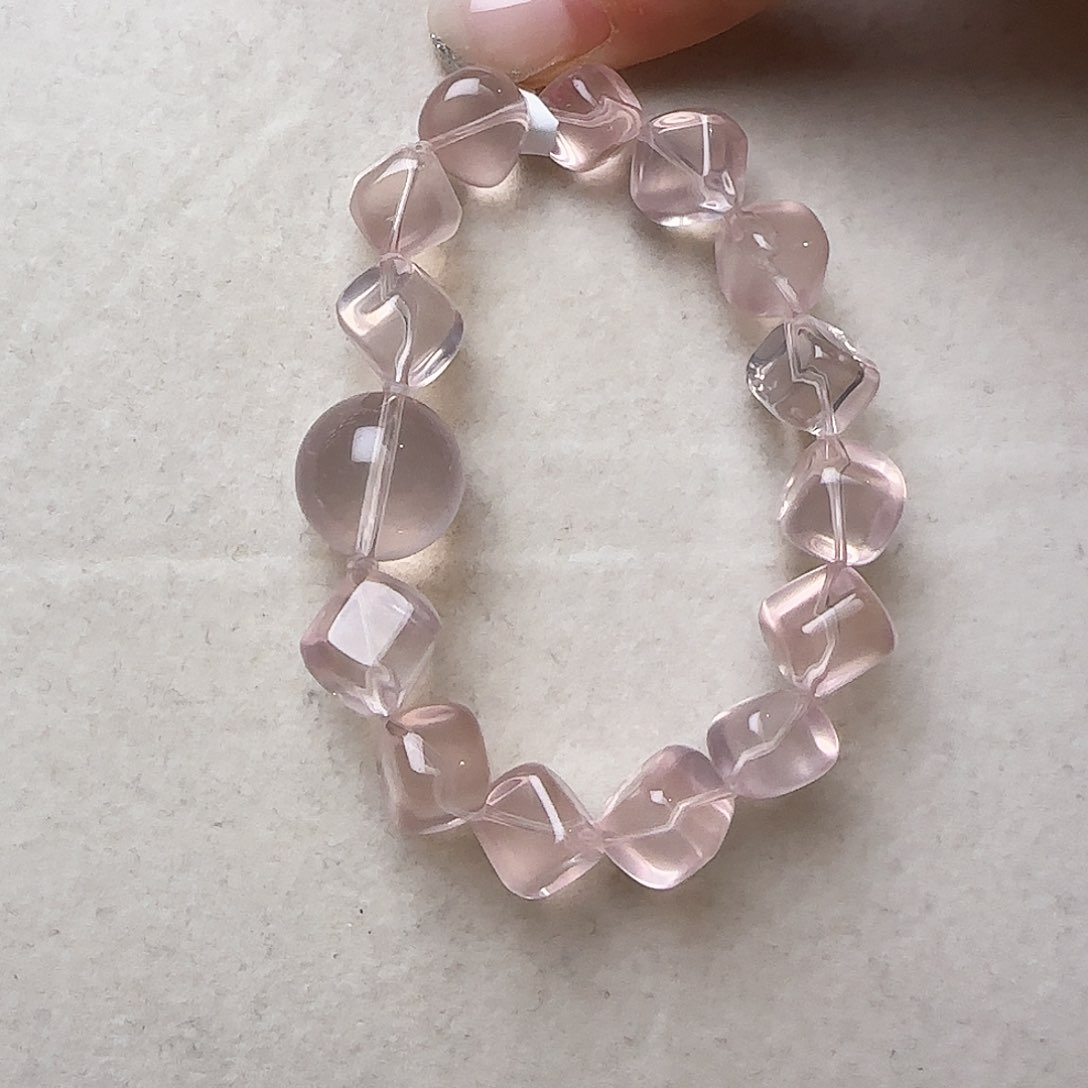 水晶手链未镶嵌风****y大气上档次