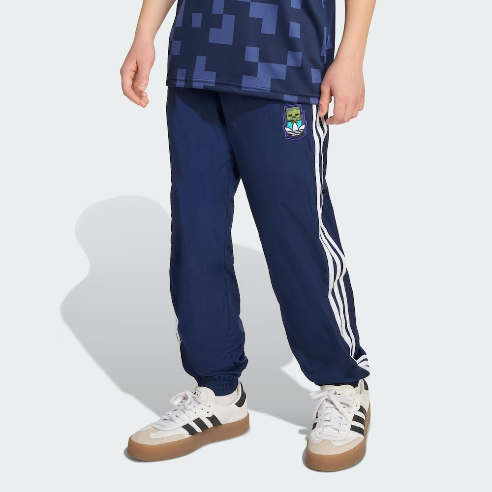 adidas阿迪达斯儿童裤子我的世界联名时尚舒适休闲运动长裤KD9837