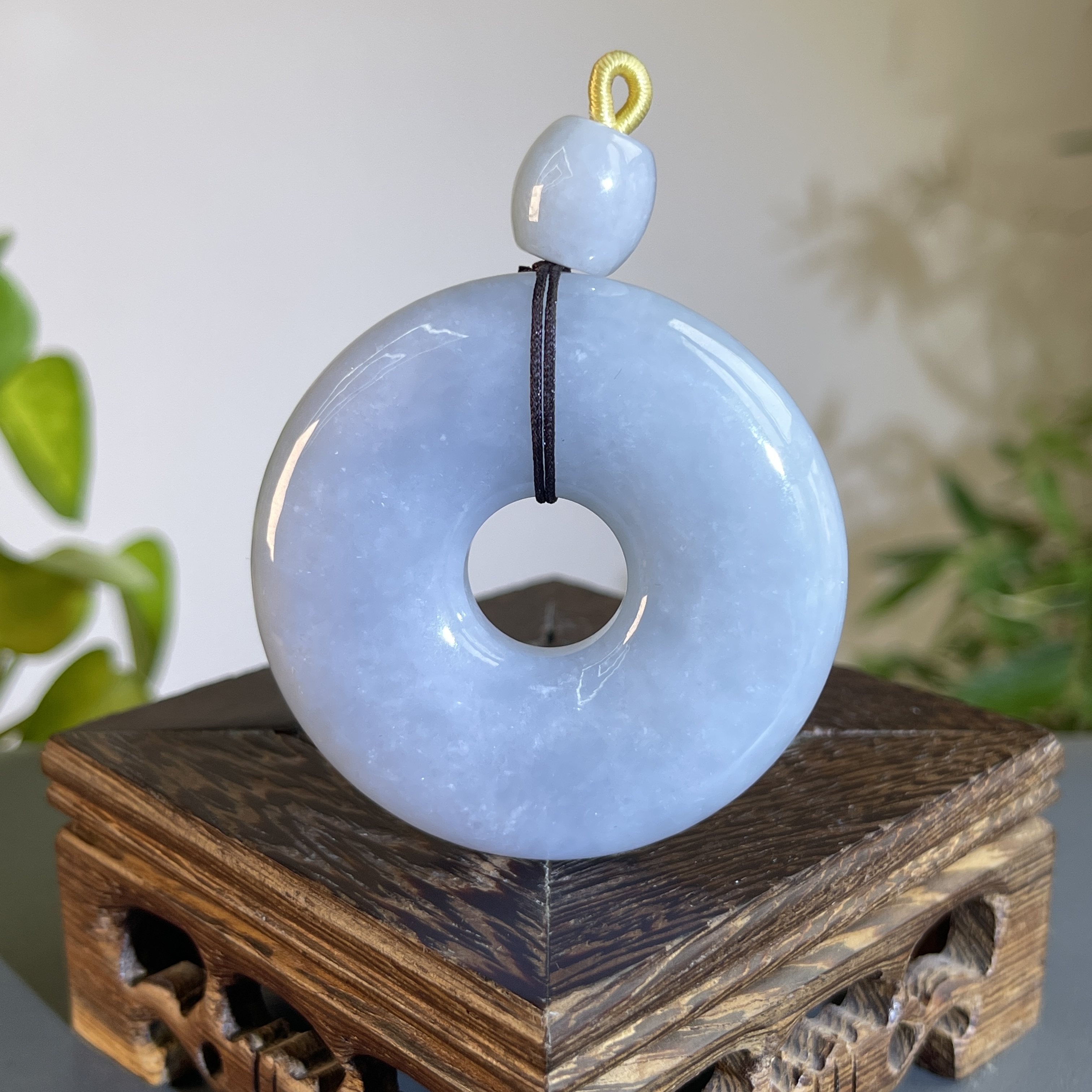 JCB19-019   天然缅甸A货翡翠   甜甜圈