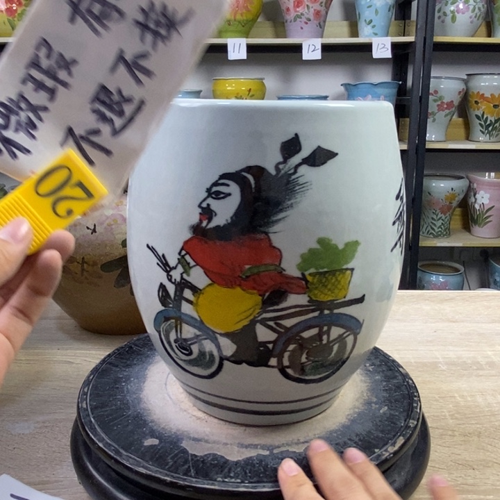 1tc景德镇陶瓷花盆