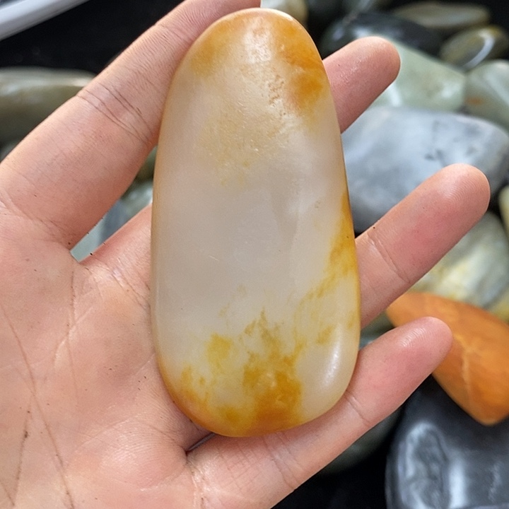 老***唱和田玉（糖玉）未镶嵌挂件