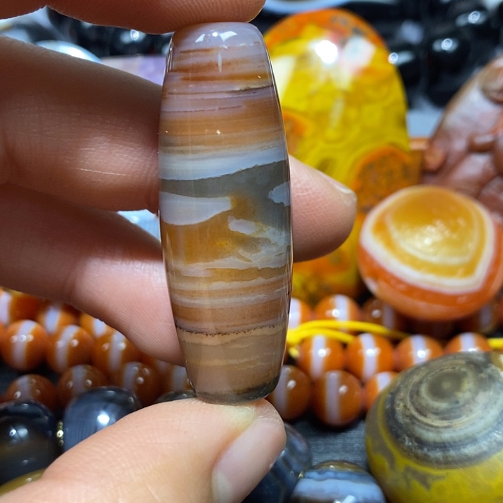 玛瑙/玉髓未镶嵌颈饰