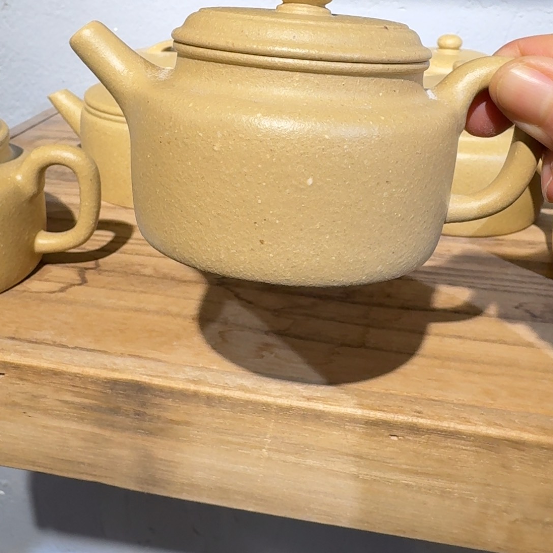 本山绿泥茶壶微瑕梨皮150毫升