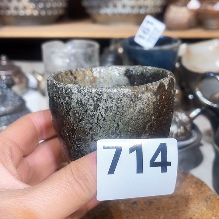 杯高温柴烧陶泥主人杯