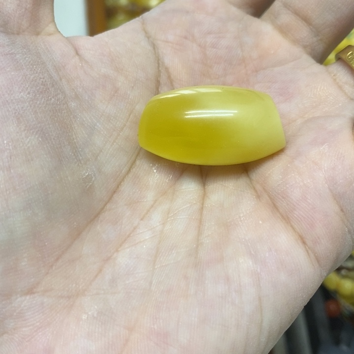 未镶嵌蜜蜡裸石吊坠