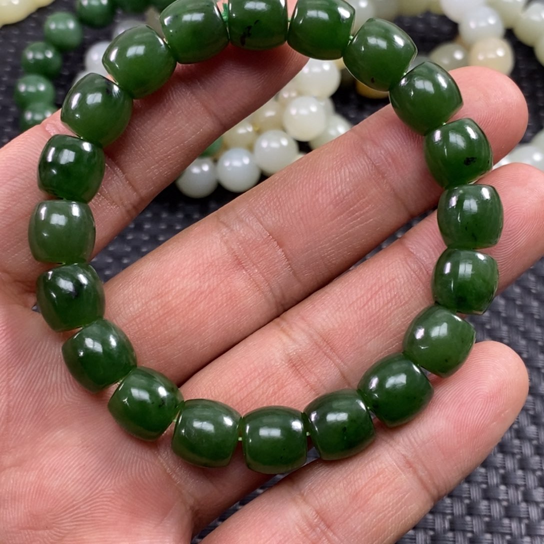 和田玉手链未镶嵌