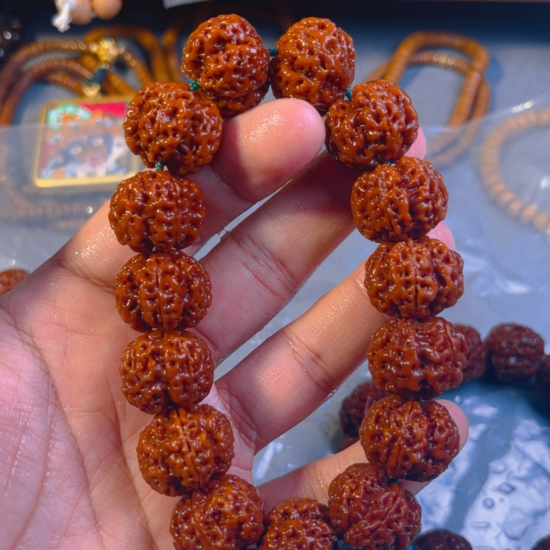 金刚菩提吊坠梅花超头