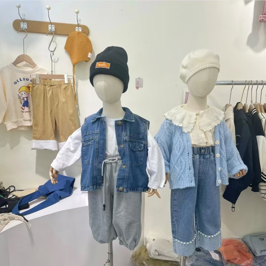 M2129#GWGLX-AT026套装品牌童装