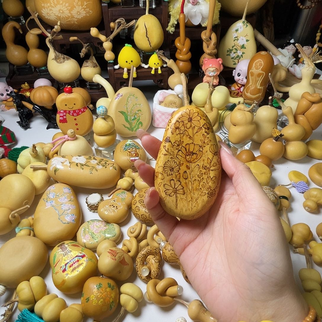 李***子木葫芦葫芦画扁葫芦