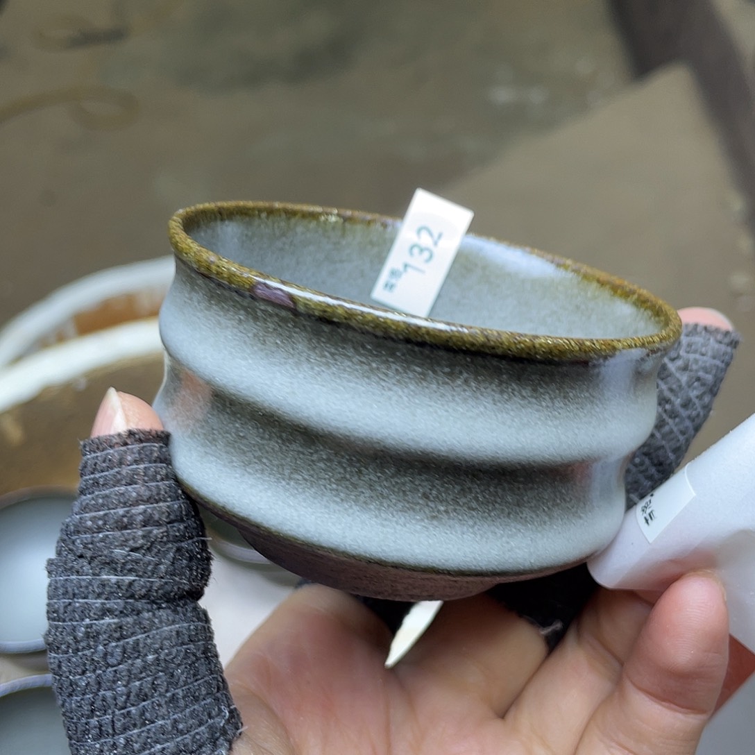 茶盏132 福临号建盏柴烧微瑕