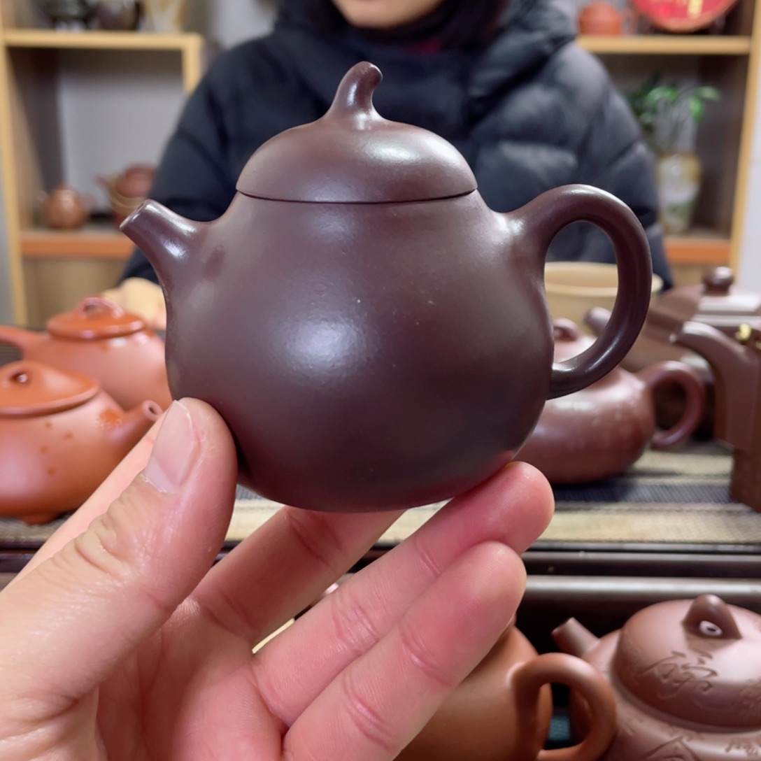 紫砂茶壶小茄瓜140cccccc