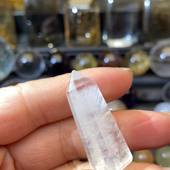 【闪购商品】水晶天然蓝针原石未镶嵌