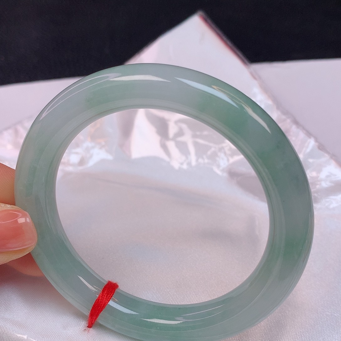 【闪购商品】翡翠手镯未镶嵌Q56+圆条手镯
