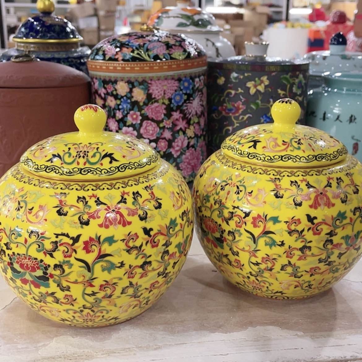 【闪购商品】罐陶瓷茶叶罐密封罐