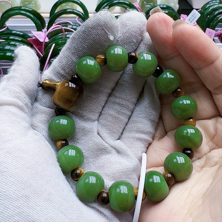 和田玉串珠未镶嵌