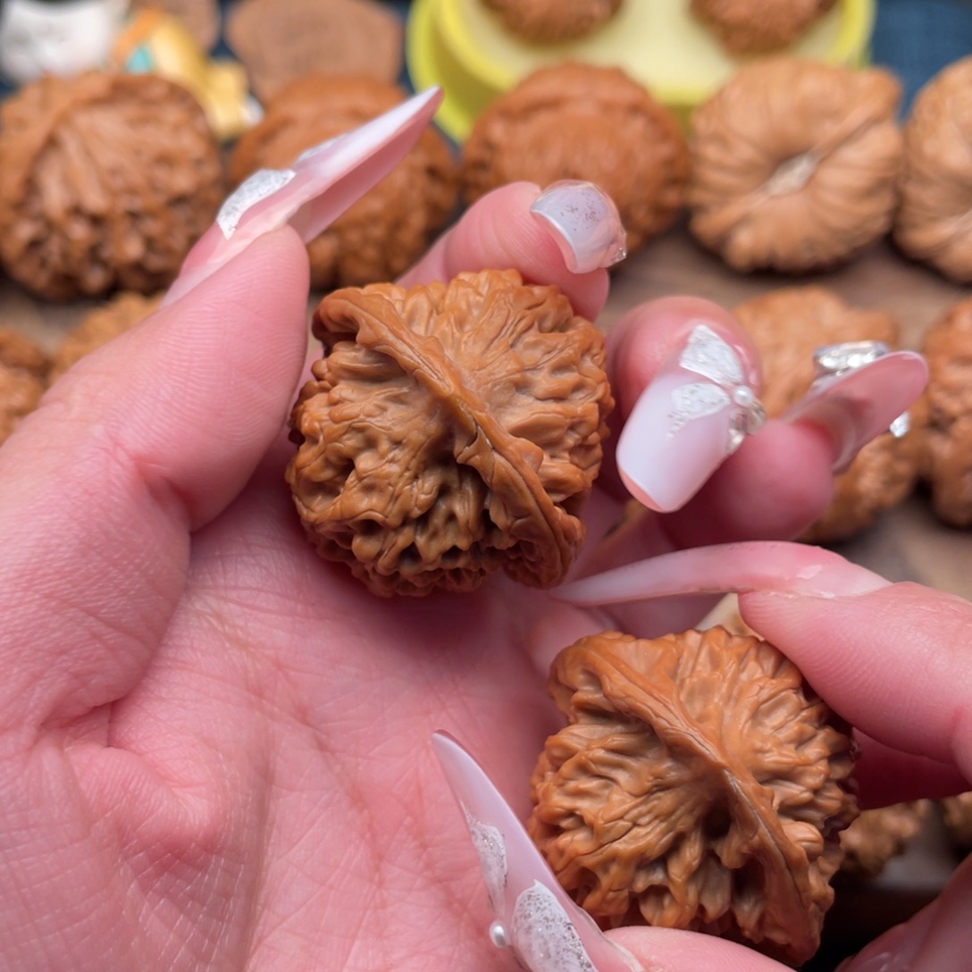 d***o文玩核桃把件全品秦闷36