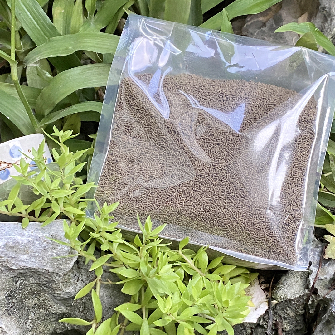 观赏鱼高蛋白小颗粒不浑水缓沉饲料（偏远地区不包邮）