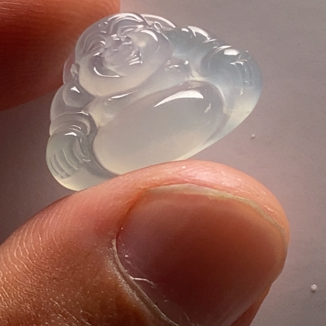 翡翠未镶嵌颈饰天然