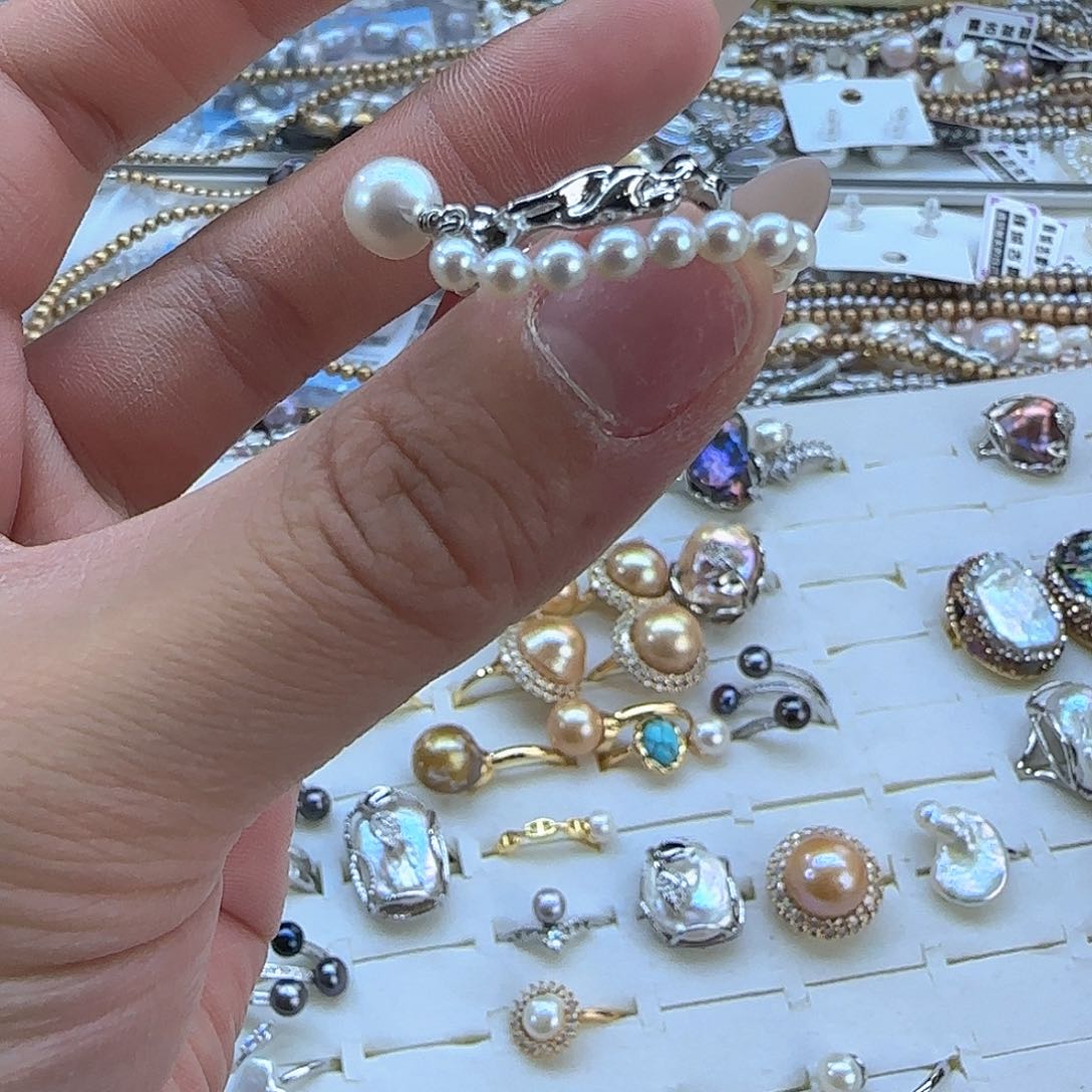 未镶嵌项链定制983淡水珍珠